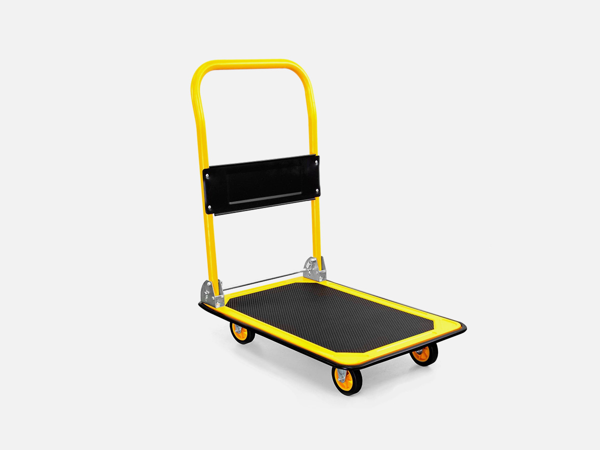Mount-It! Foldable Flatbed with Swivel Wheels