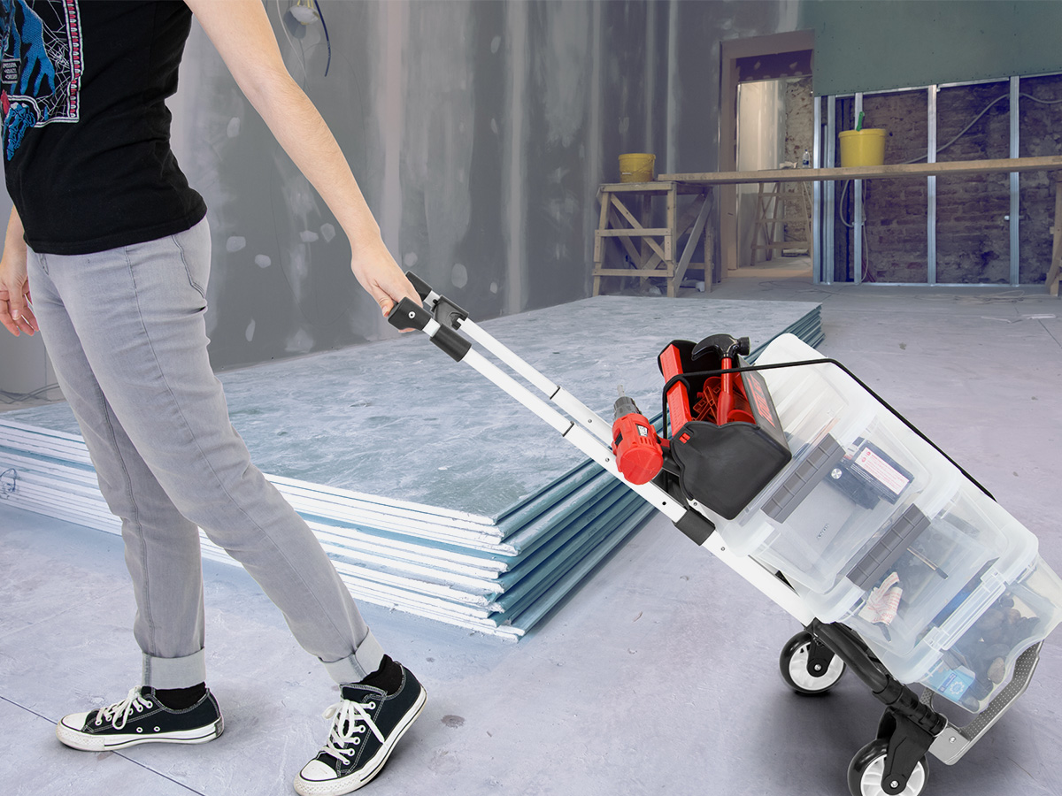 Mount-It! Folding Hand Truck/Luggage Cart