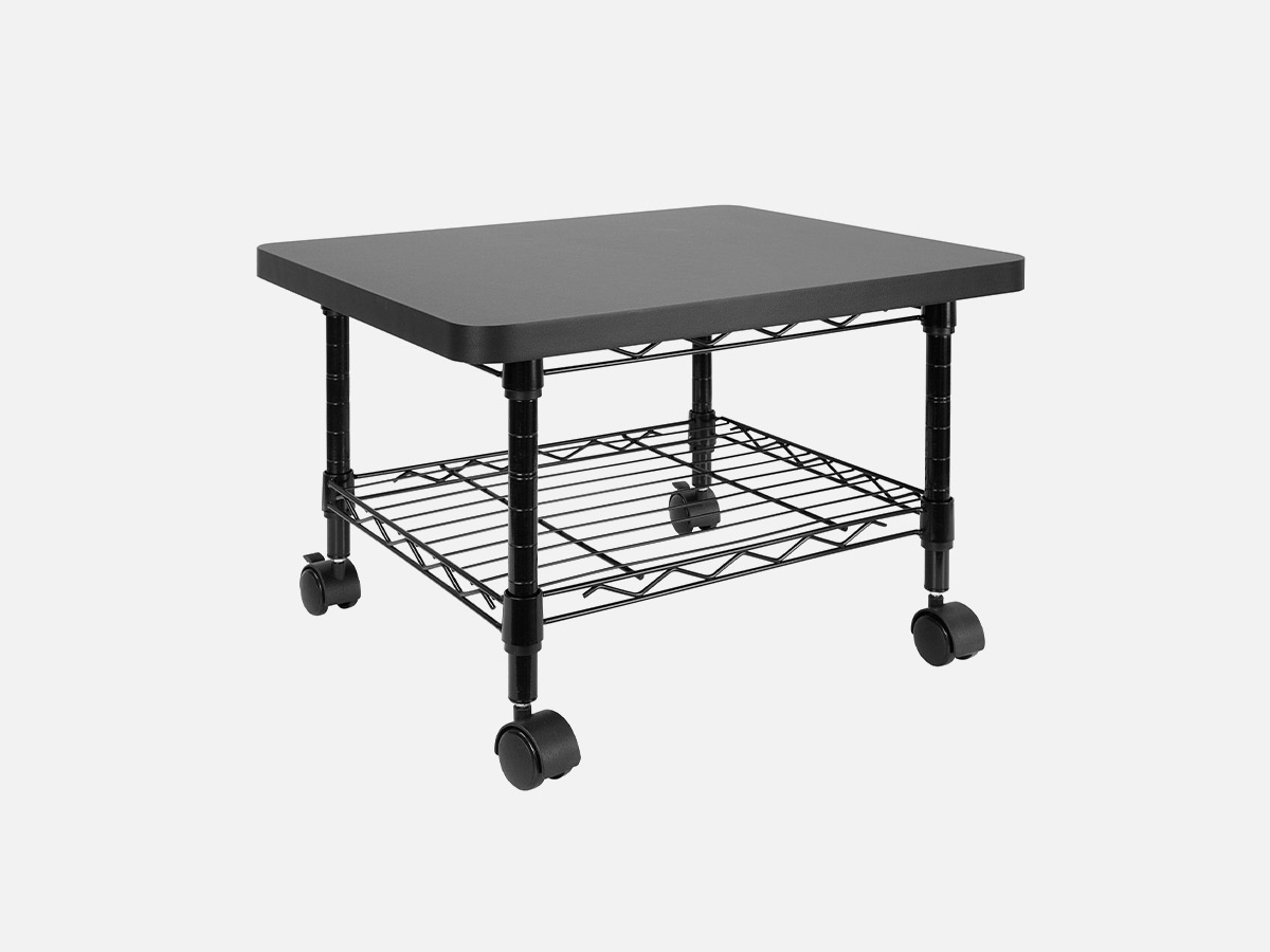 Mount-It! Under Desk Printer Stand with Wheels