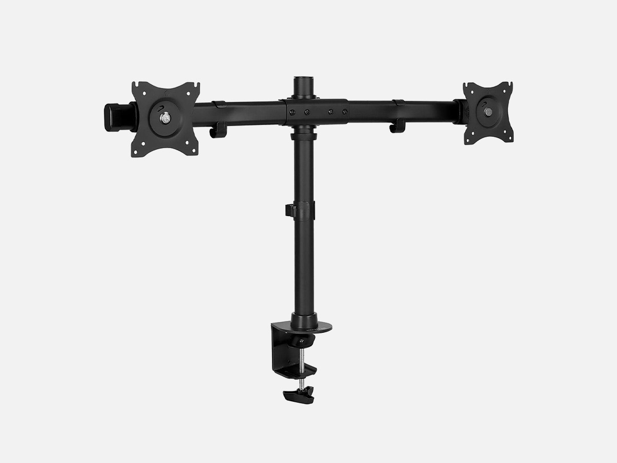 MountIt! Low Profile Dual Monitor Desk Mount