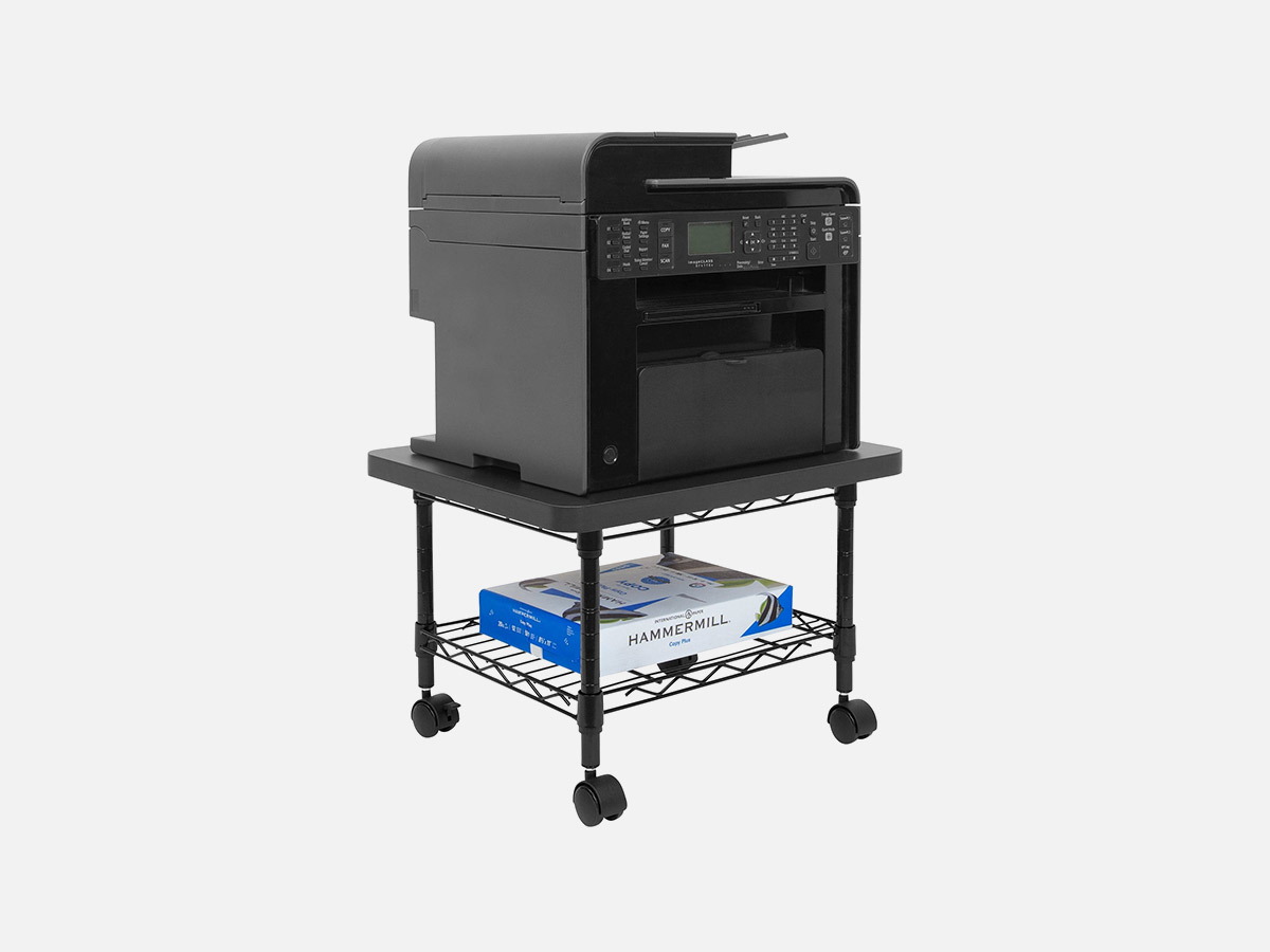 Mount-It! Under Desk Printer Stand with Wheels