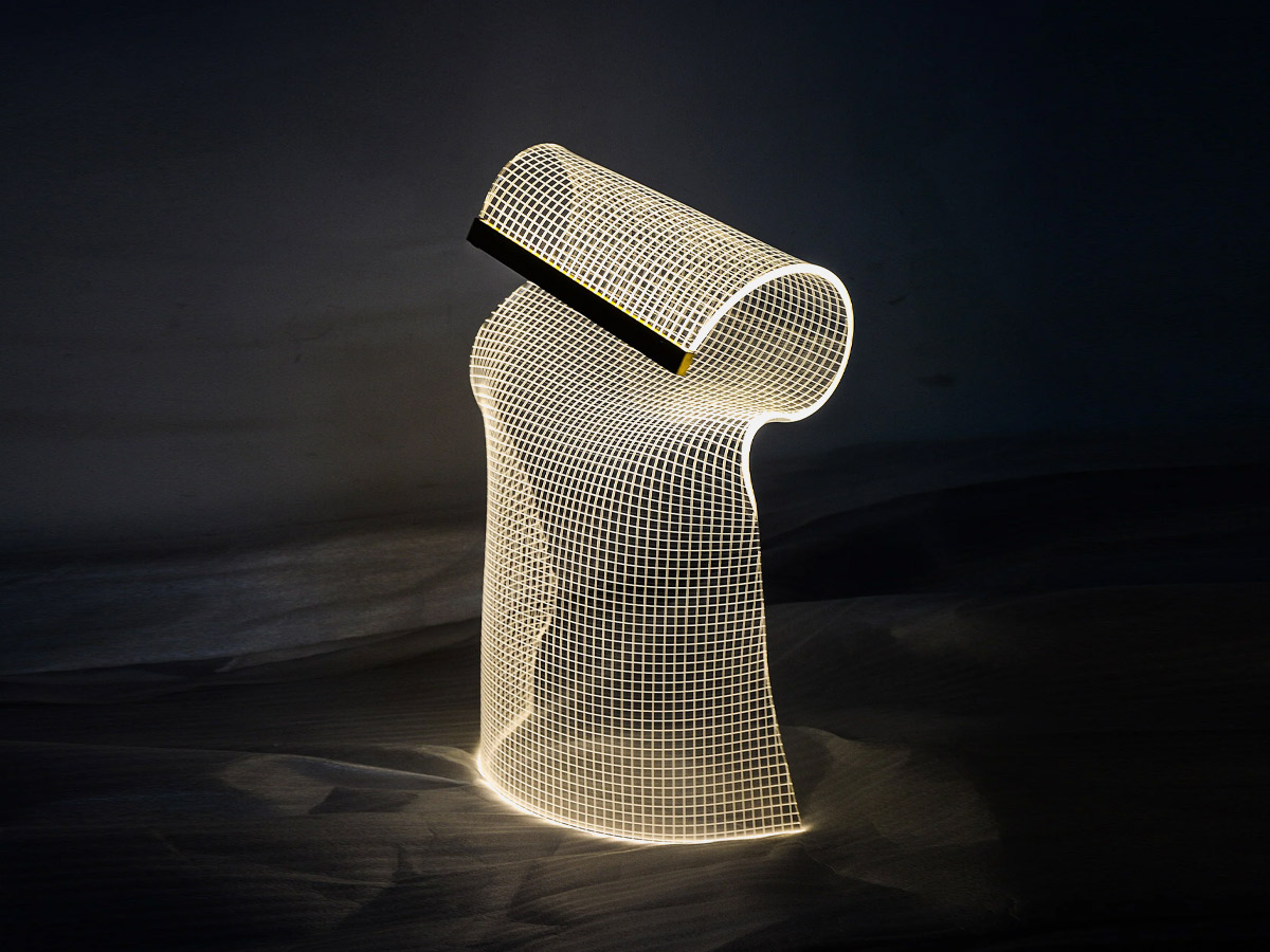 Lamp Depot Crystal LED Table Lamp: Modern Art Decorations