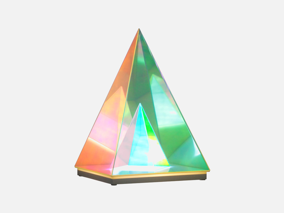 Lamp Depot Trigon Acrylic Pyramid Lamp