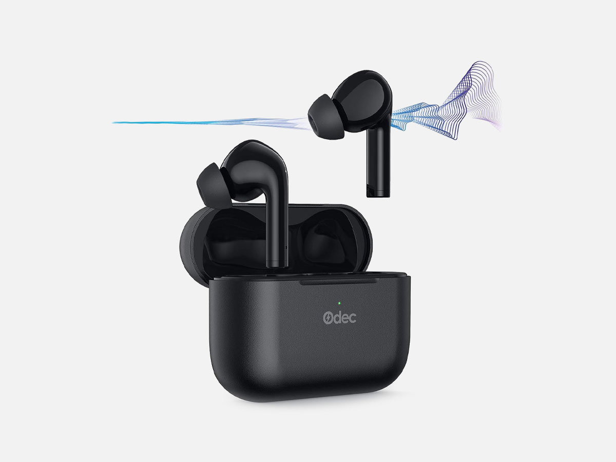 ODEC Noise Cancelling Earbuds with Gaming Mode, 35Hour Playtime