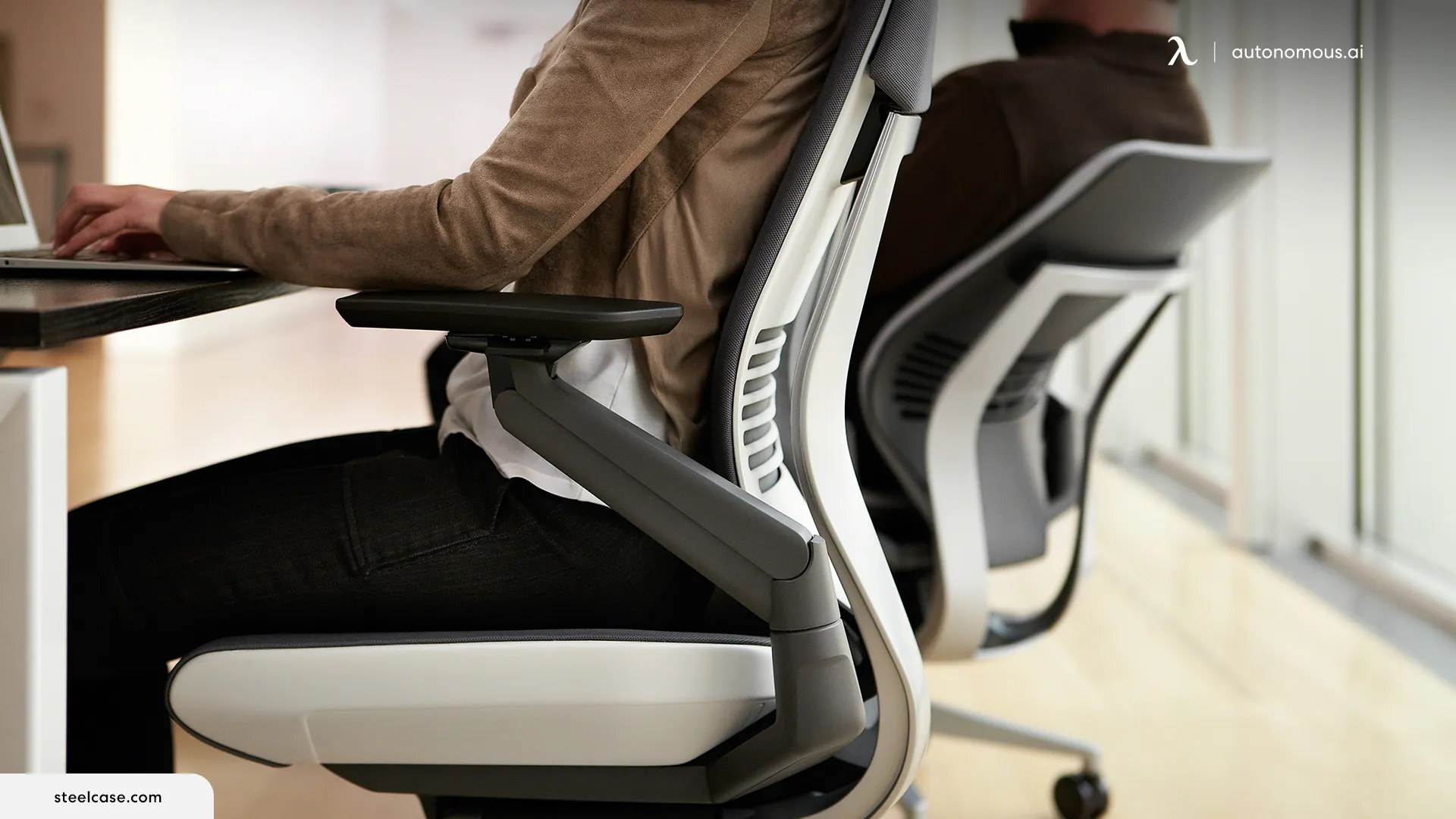 Steelcase Gesture is the best office chair for upper back pain