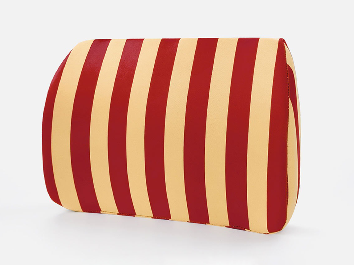 Logicfox Lumbar Support Pillow: For Office Chair and Car Seat