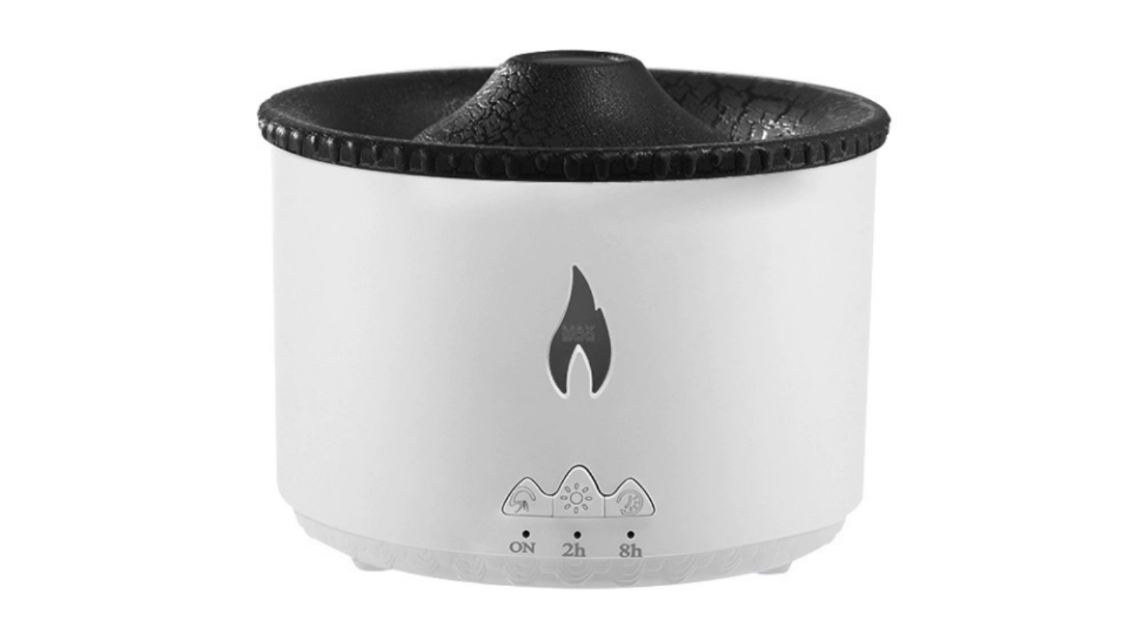 Moody Mouse Volcano Humidifier with Dual-Color Ambiance and Aromatherapy