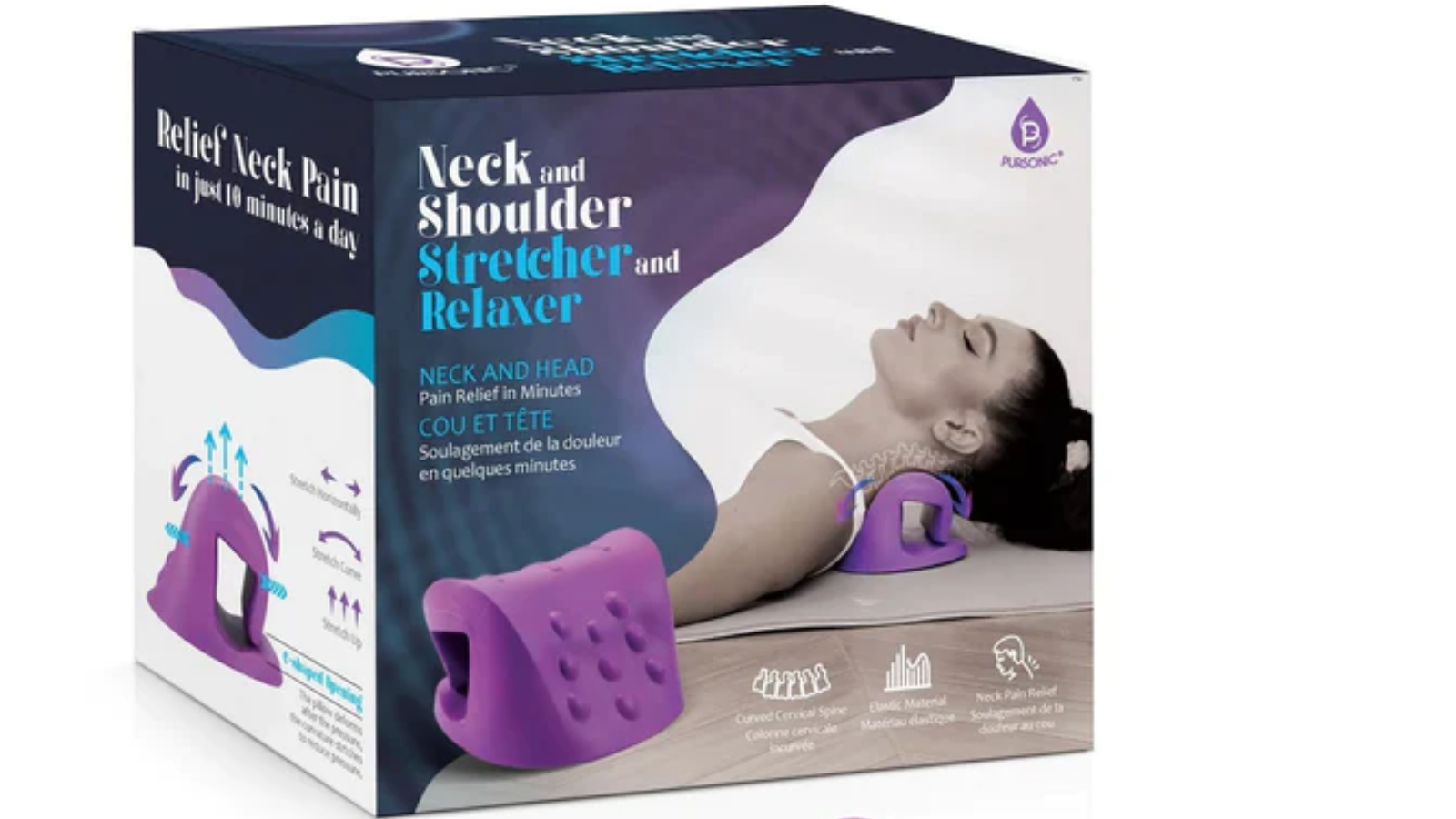 PURSONIC Neck and Shoulder Stretcher and Relaxer