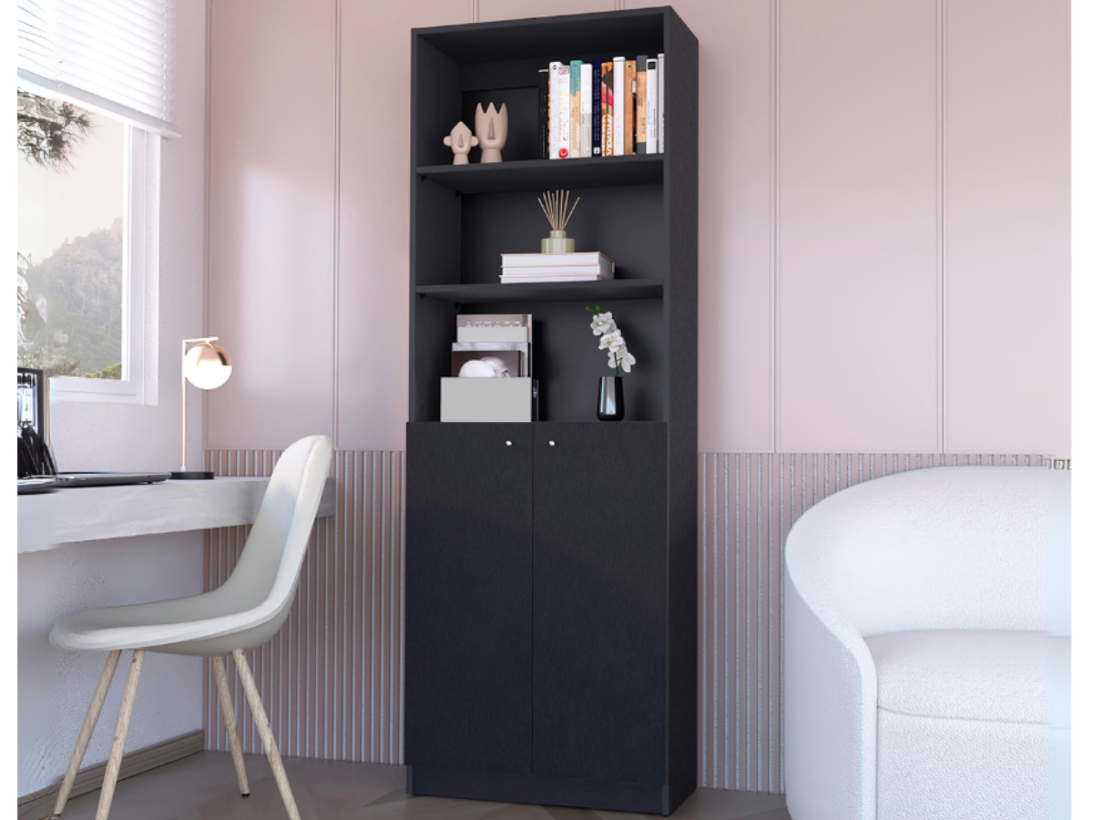 FM FURNITURE Sutton 2-Door Bookcase