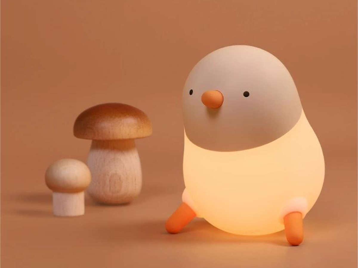 Moody Mouse Pecking Rice Chicken Small Night Light