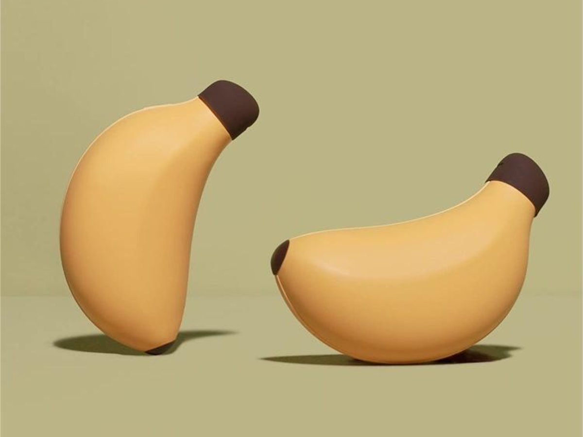 Moody Mouse Banana USB Heated Hand Warmer and Power Bank