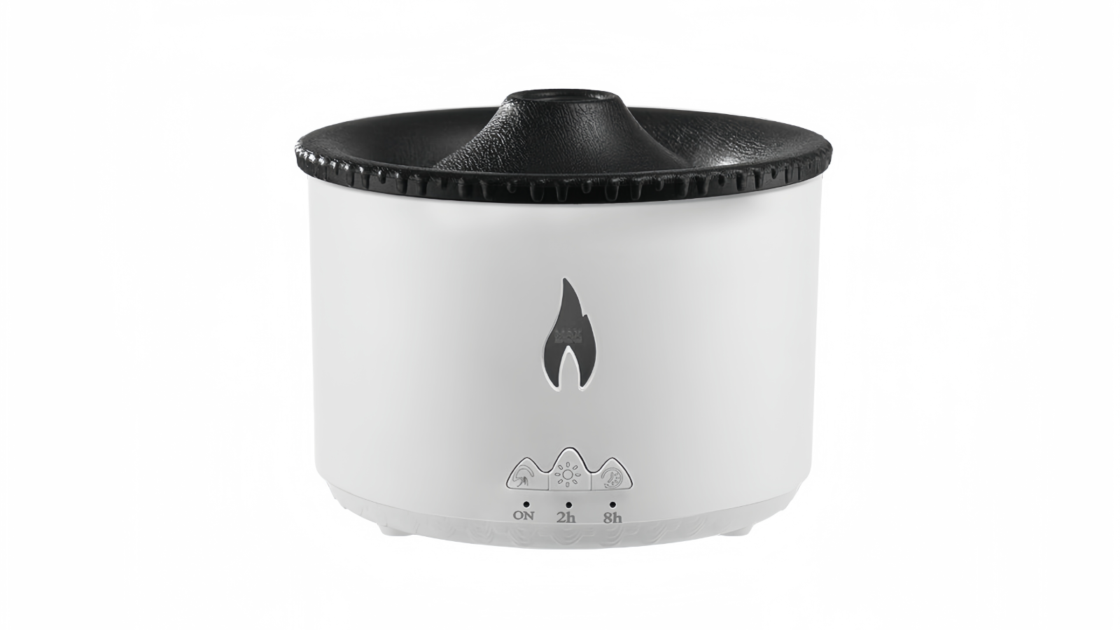 Moody Mouse Dual-Color Volcano Humidifier with Aromatherapy & Remote Control