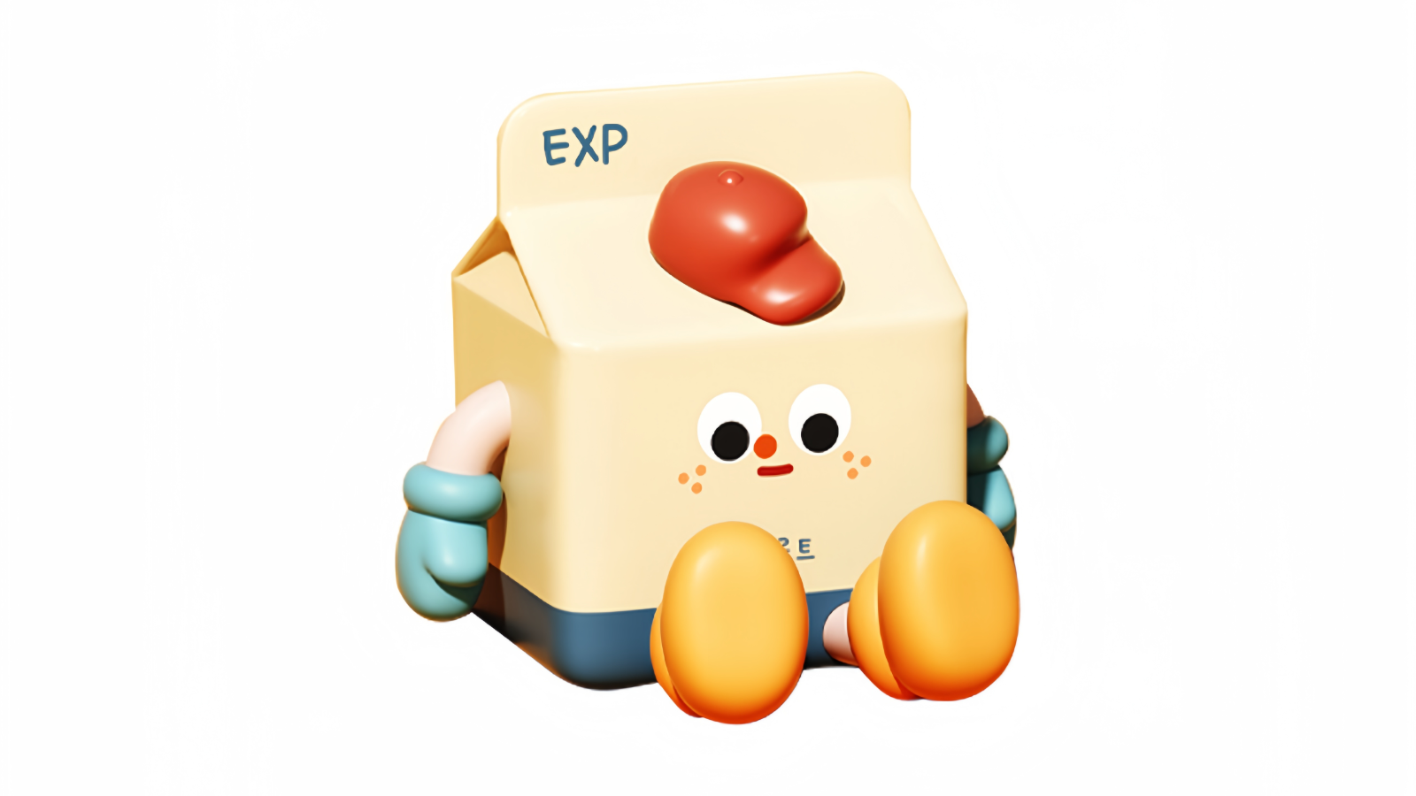 Moody Mouse Milk Carton Night Light & Phone Stand - Functional Decor