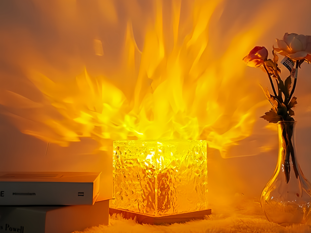 Moody Mouse LED Water Ripple Projection Lamp with 16 Colors & Remote Control