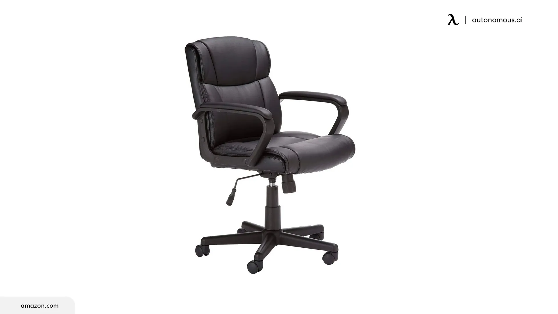 Amazon Basics Padded Office Desk Chair with Armrests