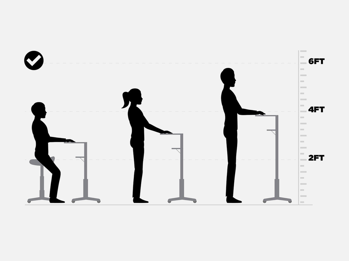 Mount-It! Portable Presentation Lectern