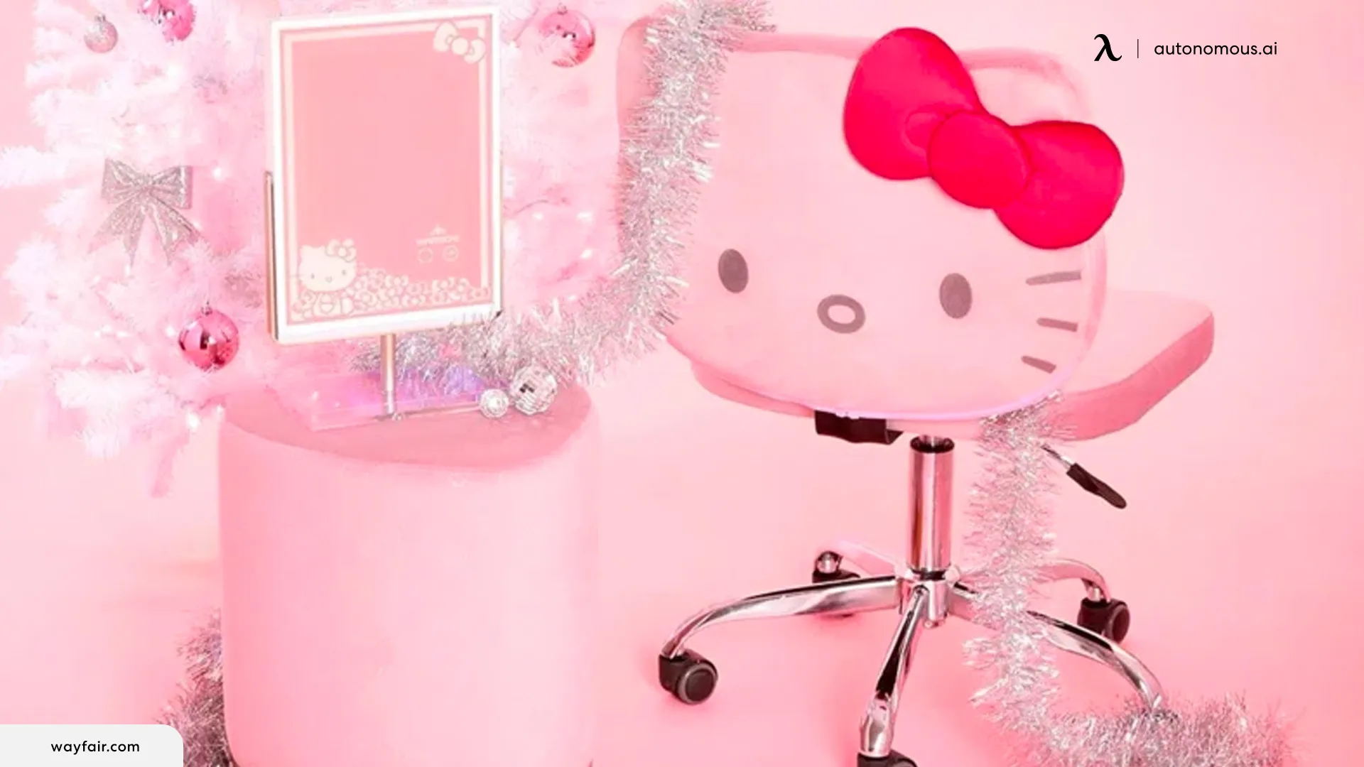 Popular Hello Kitty Desk Chairs for Gaming and Office