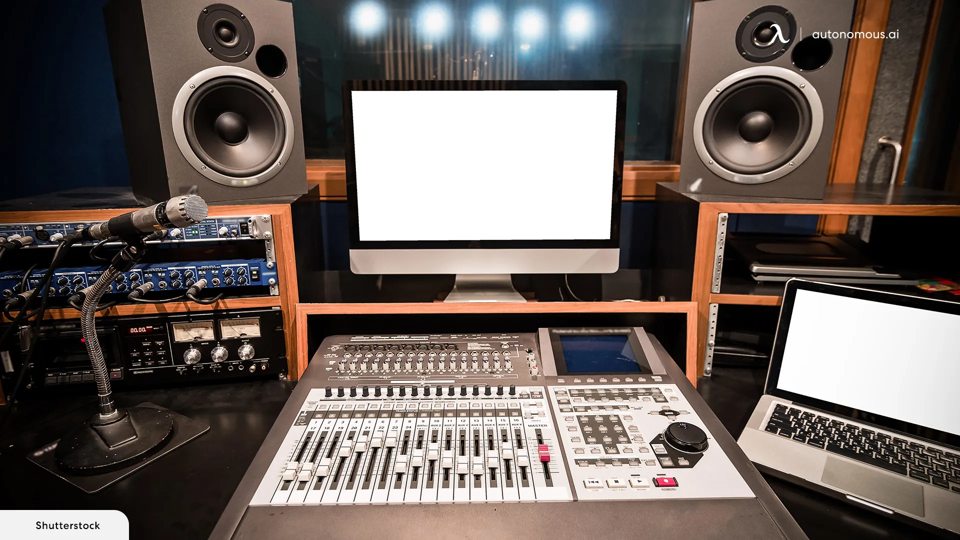 DIY Music Studio Desk - DIY studio desk