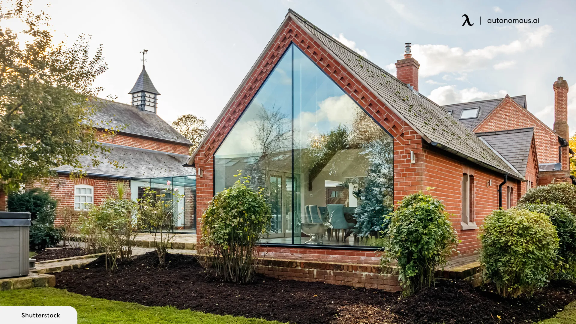 Contemporary Extensions - modern addition to traditional house