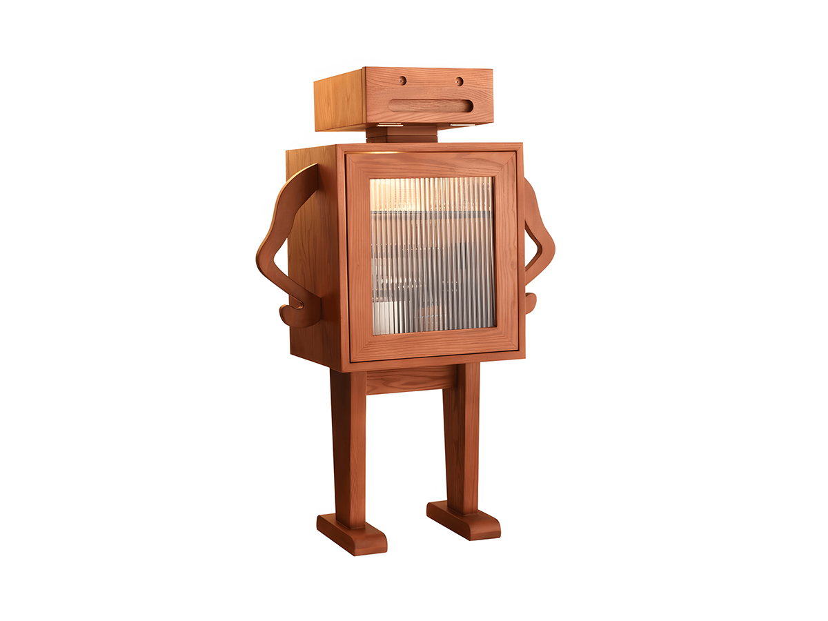Lamp Depot Robotic Wine Cabinet: Head 360° Rotatable