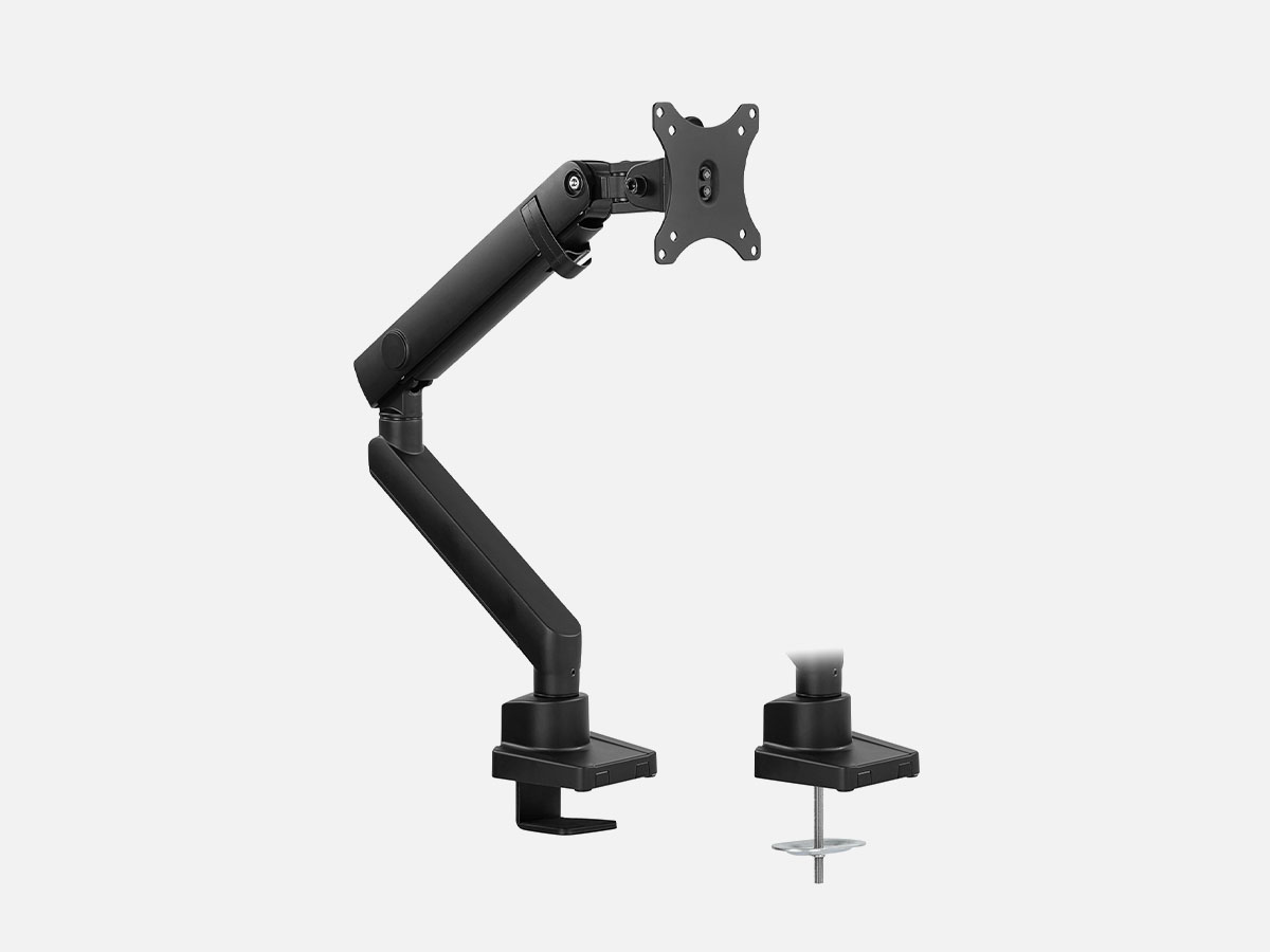 Mount-It! Single Monitor Desk Mount: Fits 17" - 32" Monitors