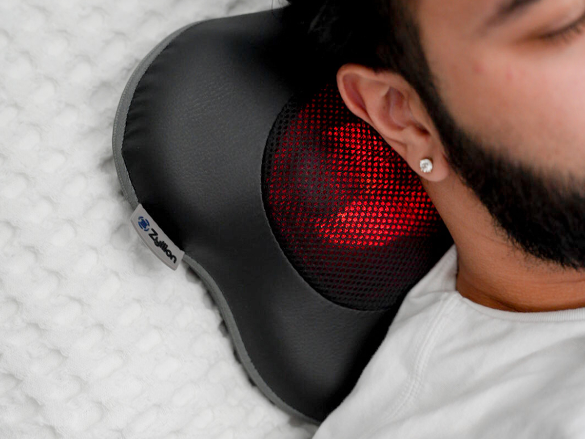 蓮來 Zyllion Shiatsu Back and Neck Massager Pillow with Heat (ZMA-13)