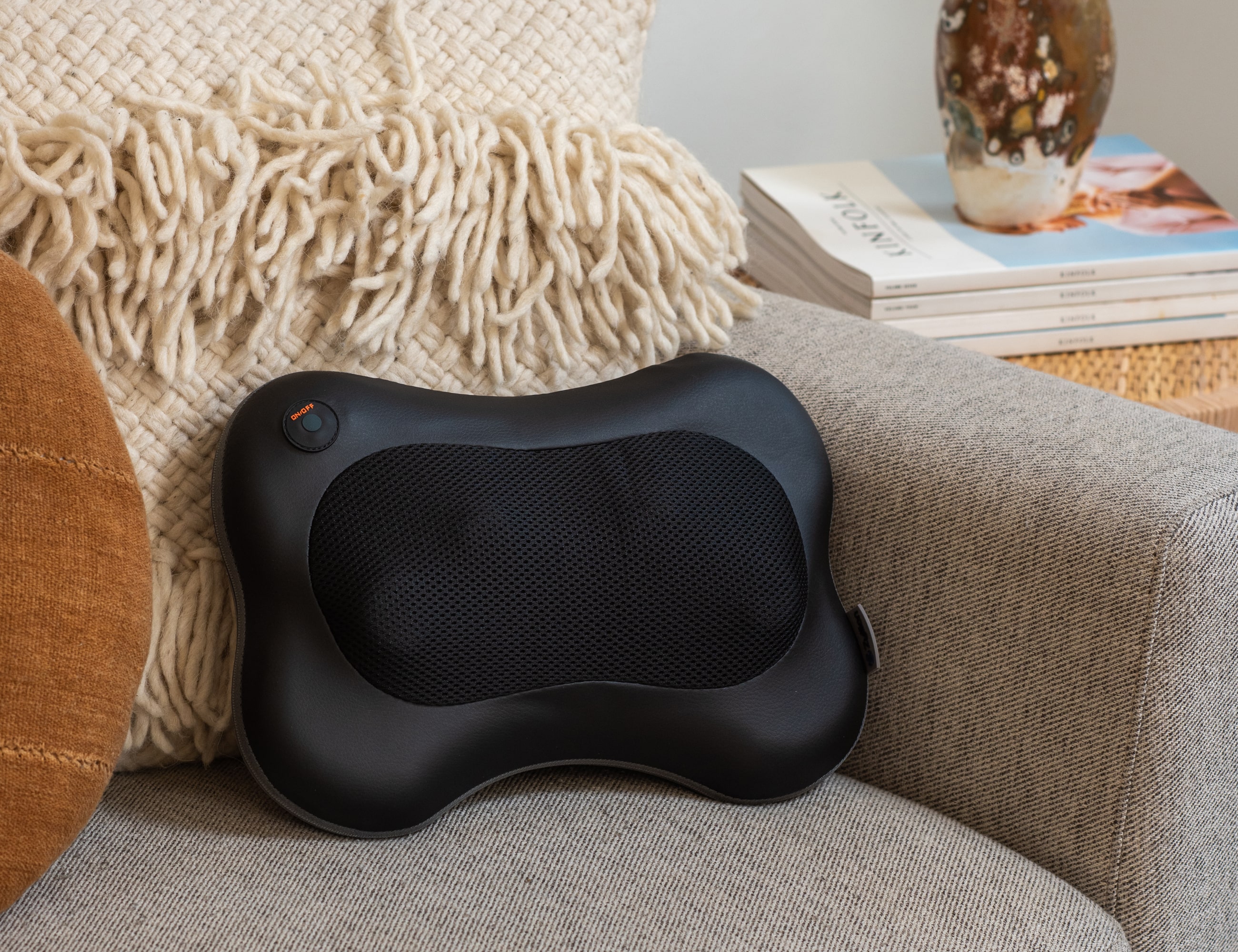 Zyllion 3D Deep Tissue Shiatsu Back and Neck Massager with Heat