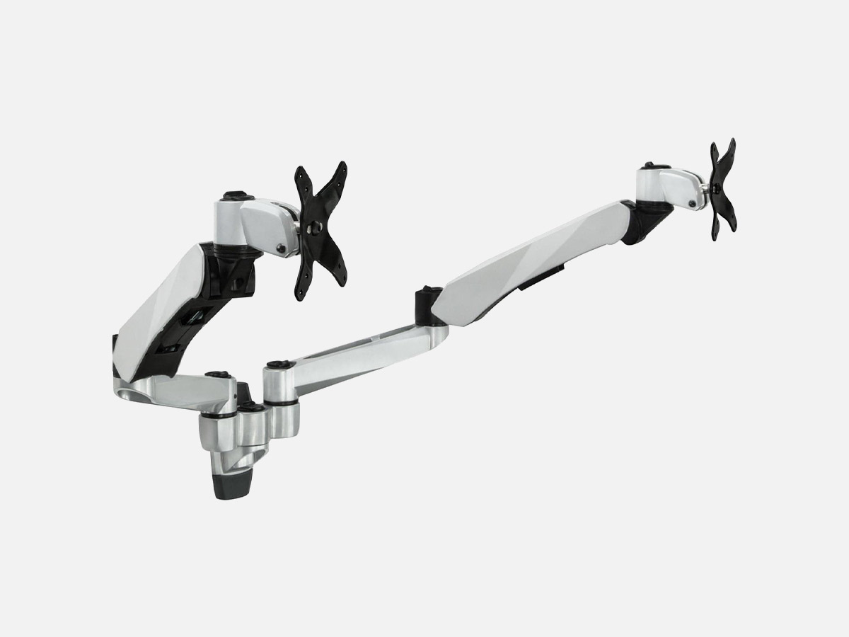 Mount-It! Full Motion Dual Monitor Wall Mount