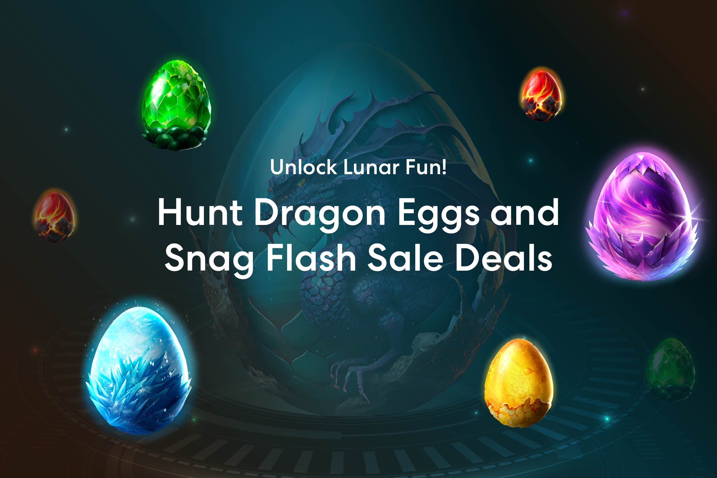 Year of the Dragon Quest - Hunt the eggs to win big rewards!