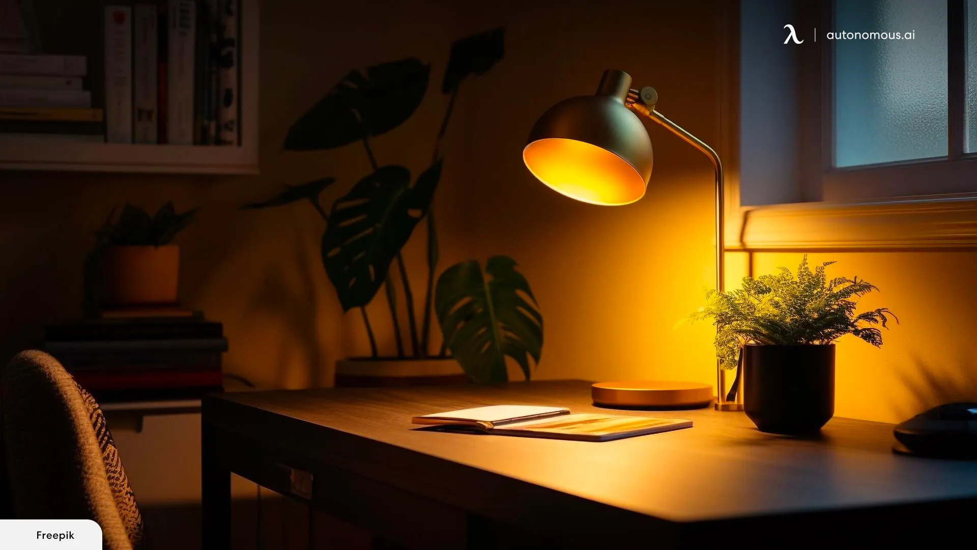 Plants - Cozy desk setup