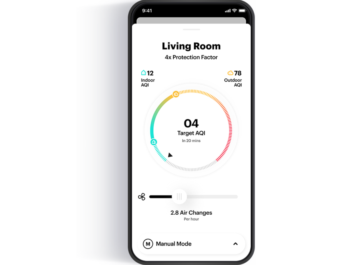 Mila Air Purifier, Overreactor Filter for VOC & Particles, HEPA 9.997