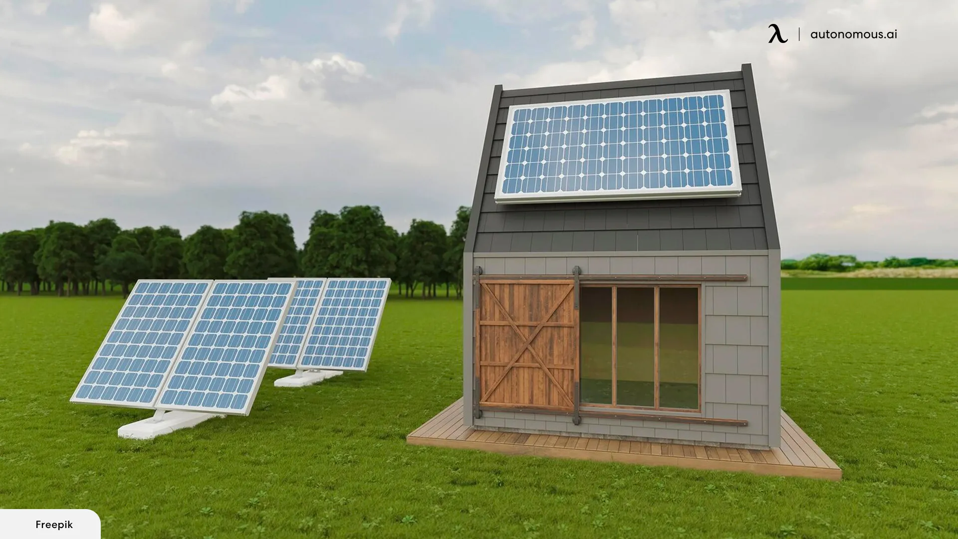 How Much Solar Power Do You Need for an Office Shed?