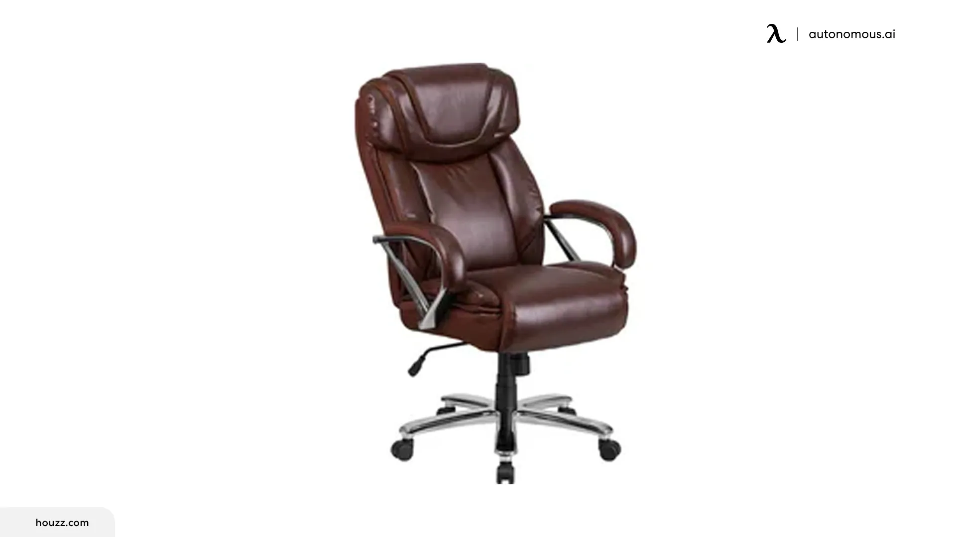 Flash Furniture Hercules Big and Tall Leather Office Chair