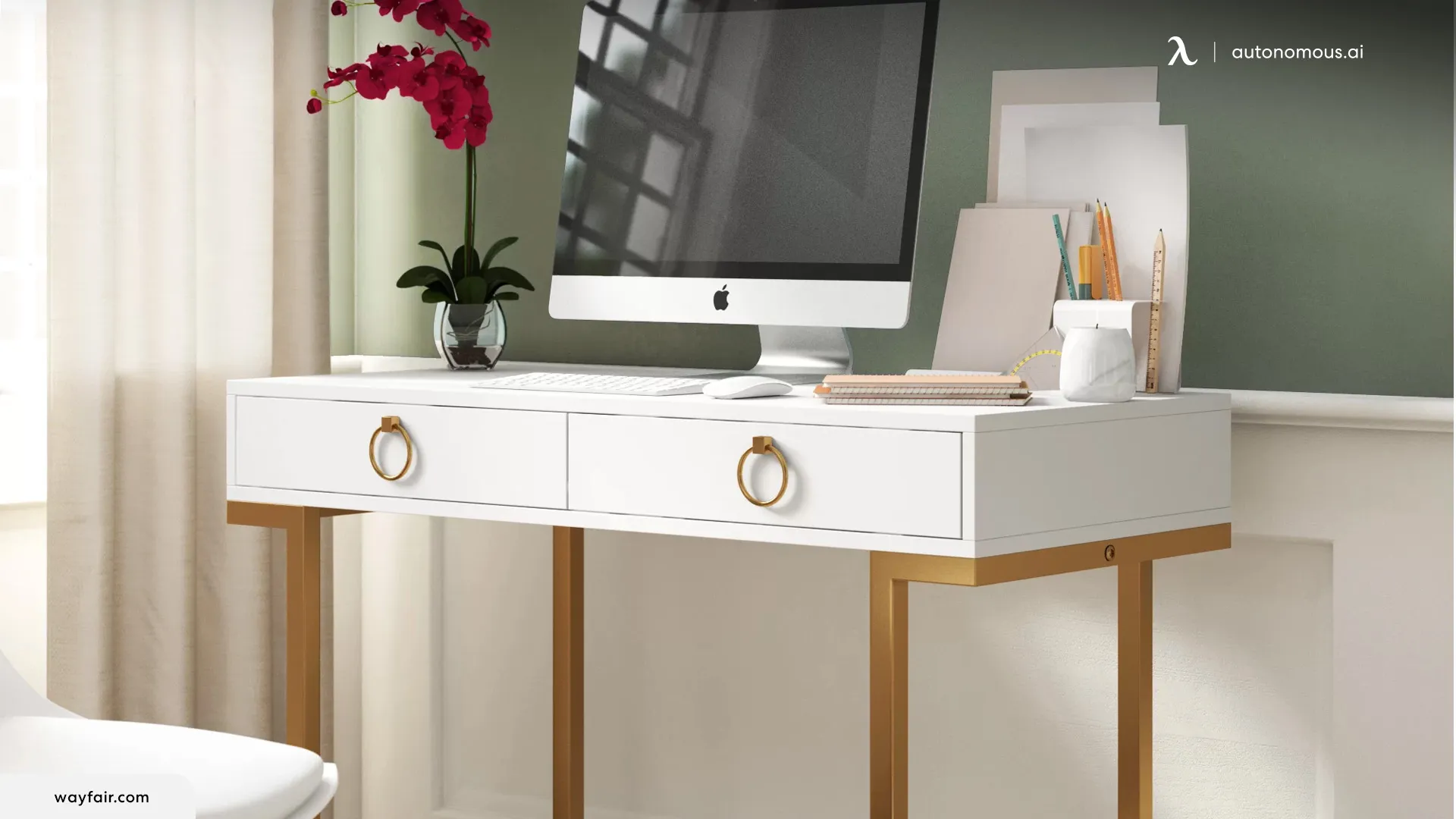 The Minimalist Home Office Trend