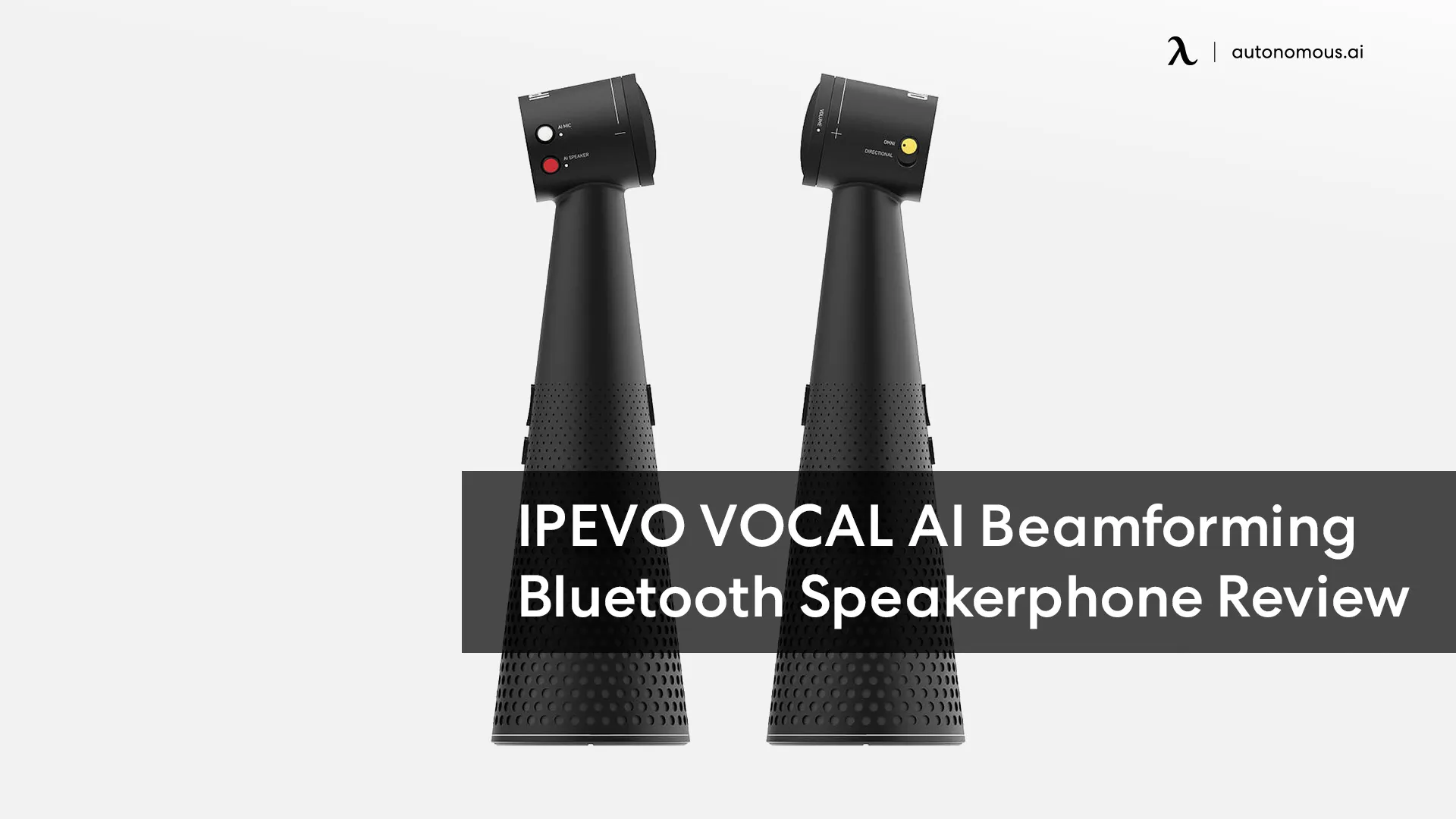 IPEVO VOCAL AI Beamforming Bluetooth Speakerphone Review