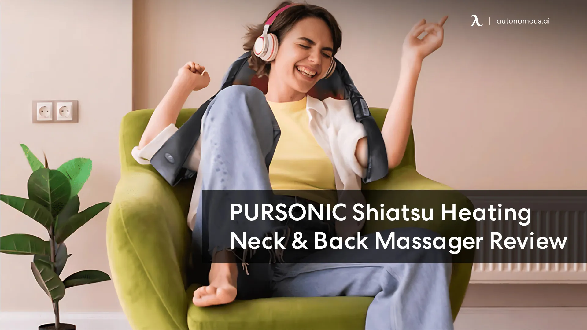 PURSONIC Shiatsu Heating Neck & Back Massager Review