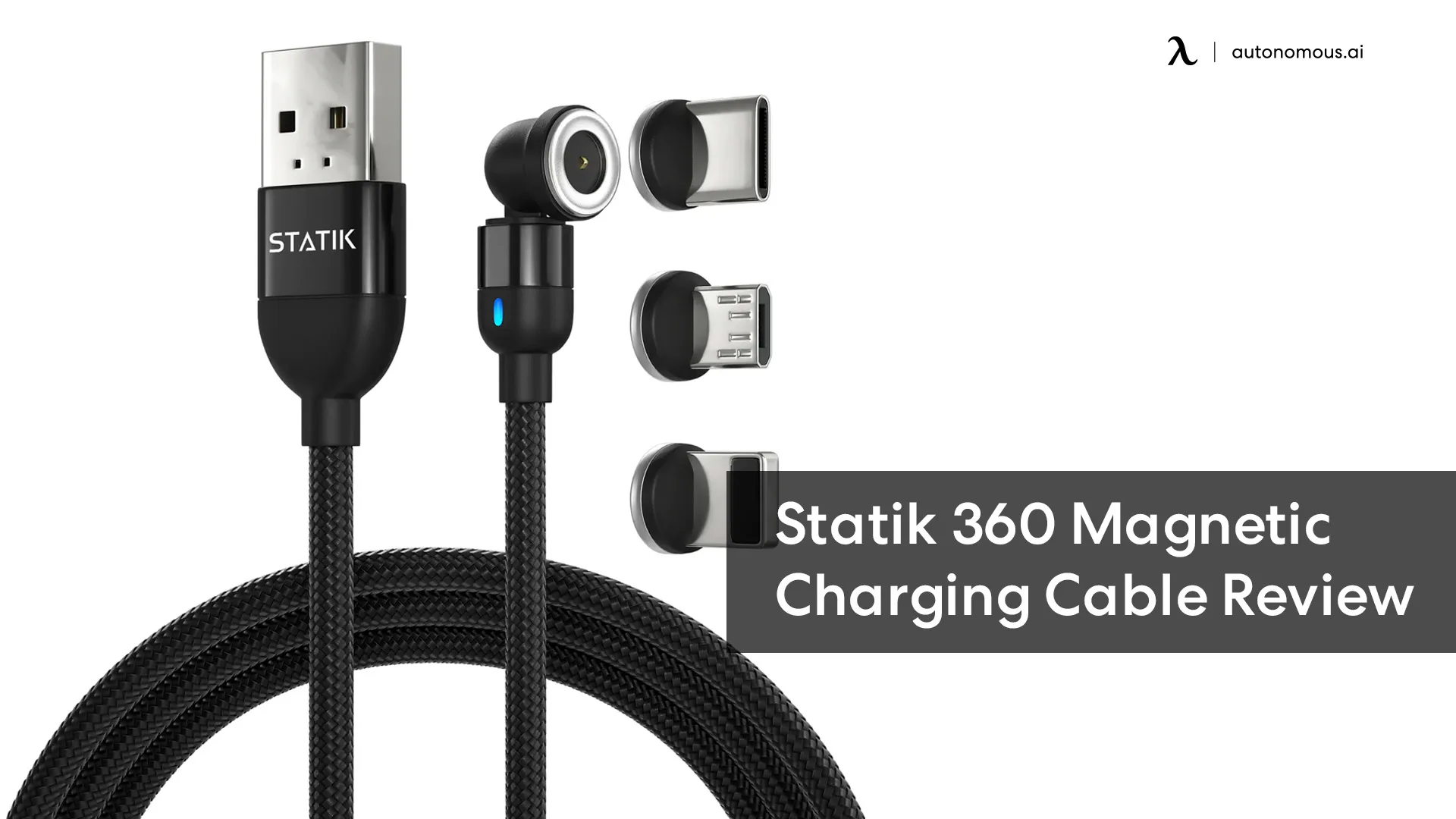 The Power of Ease with Statik 360 Magnetic Charging Cable
