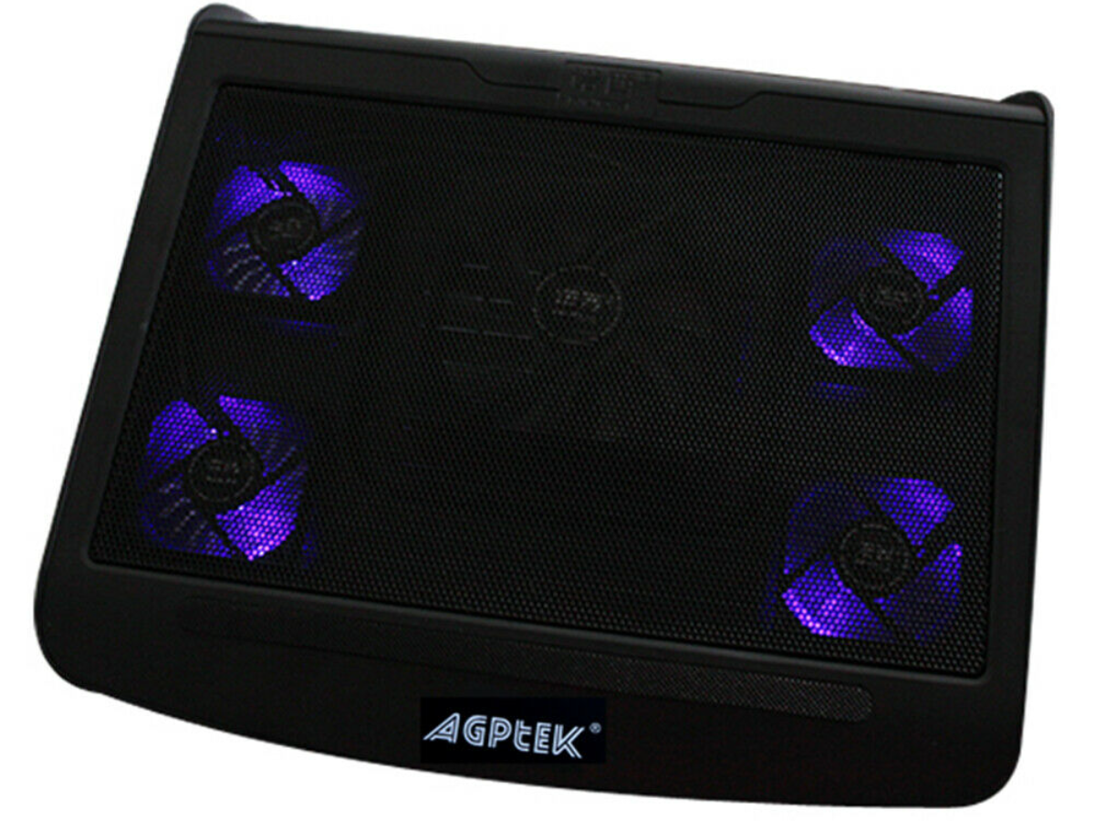 AGPTEK USB Powered and Laptop Cooling Cooler Pad with 4 Built-in Fans