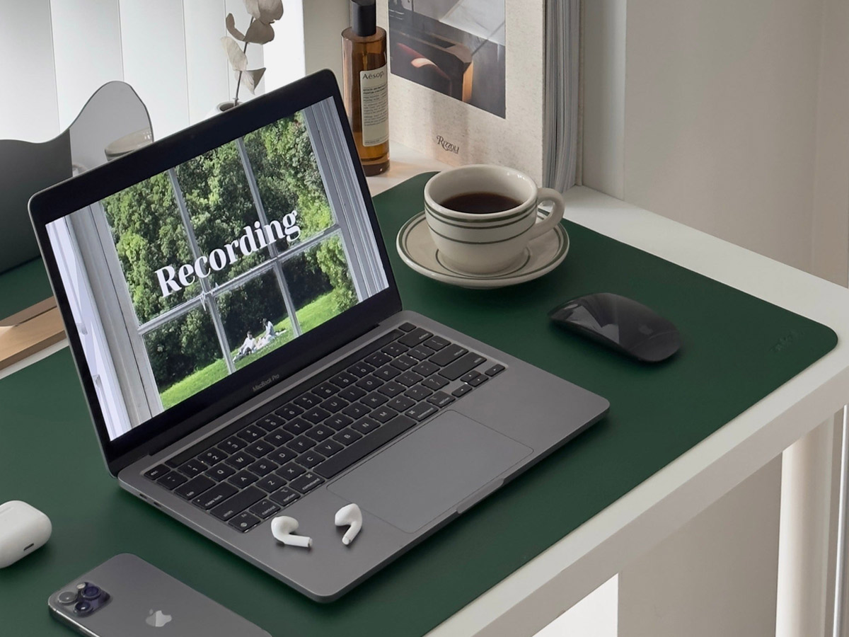 Enkel Studios Vegan Leather Desk Mat