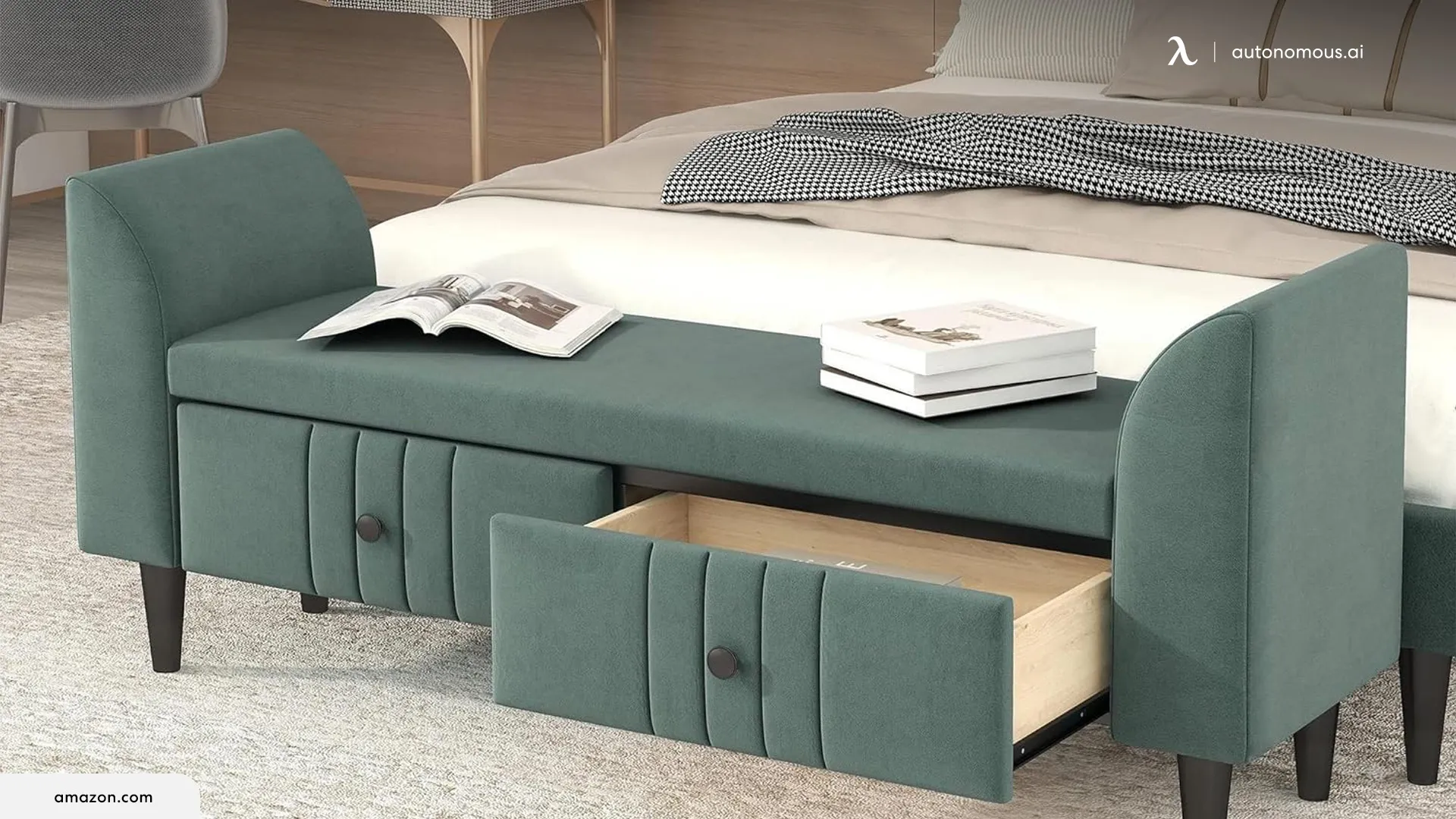Ottomans and Benches That Double as Storage and Seating
