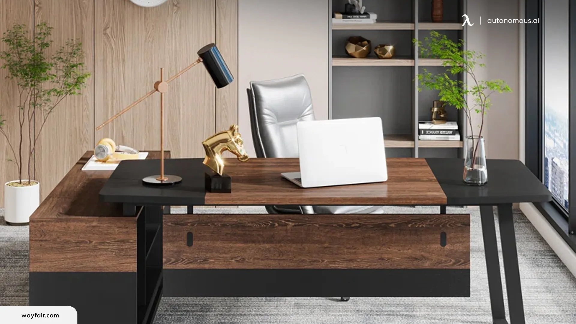 Minimize Distractions - High-end office desk