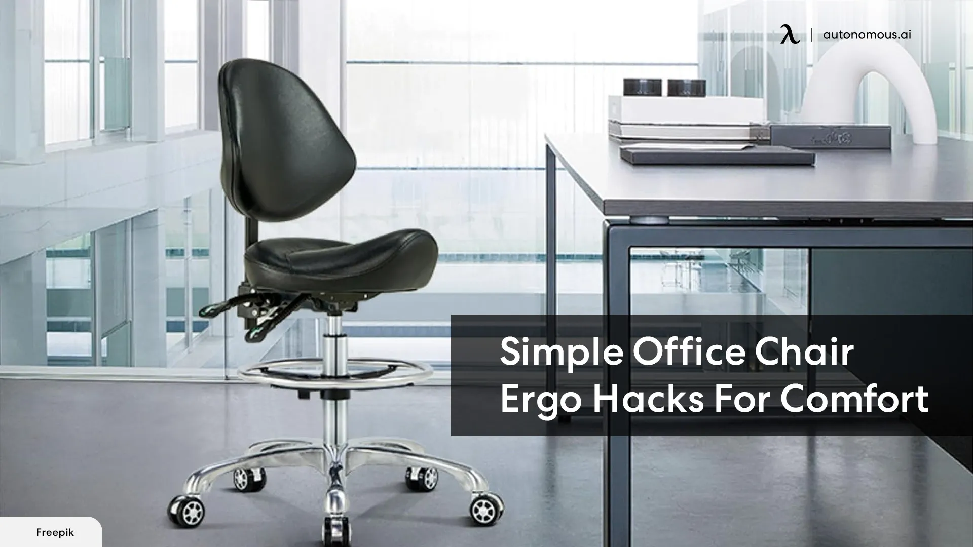 How to Make a Simple Office Chair More Ergonomic?