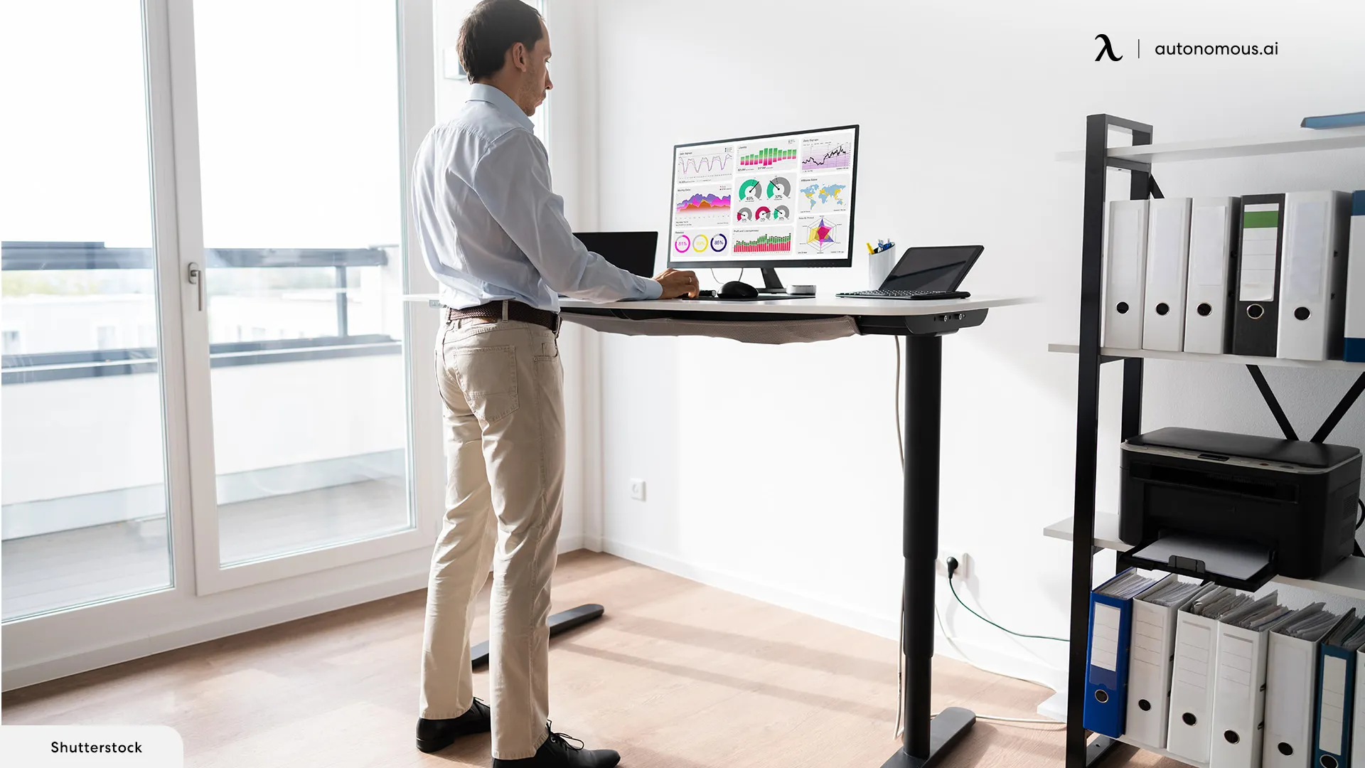 Office Professionals - tall desk for standing