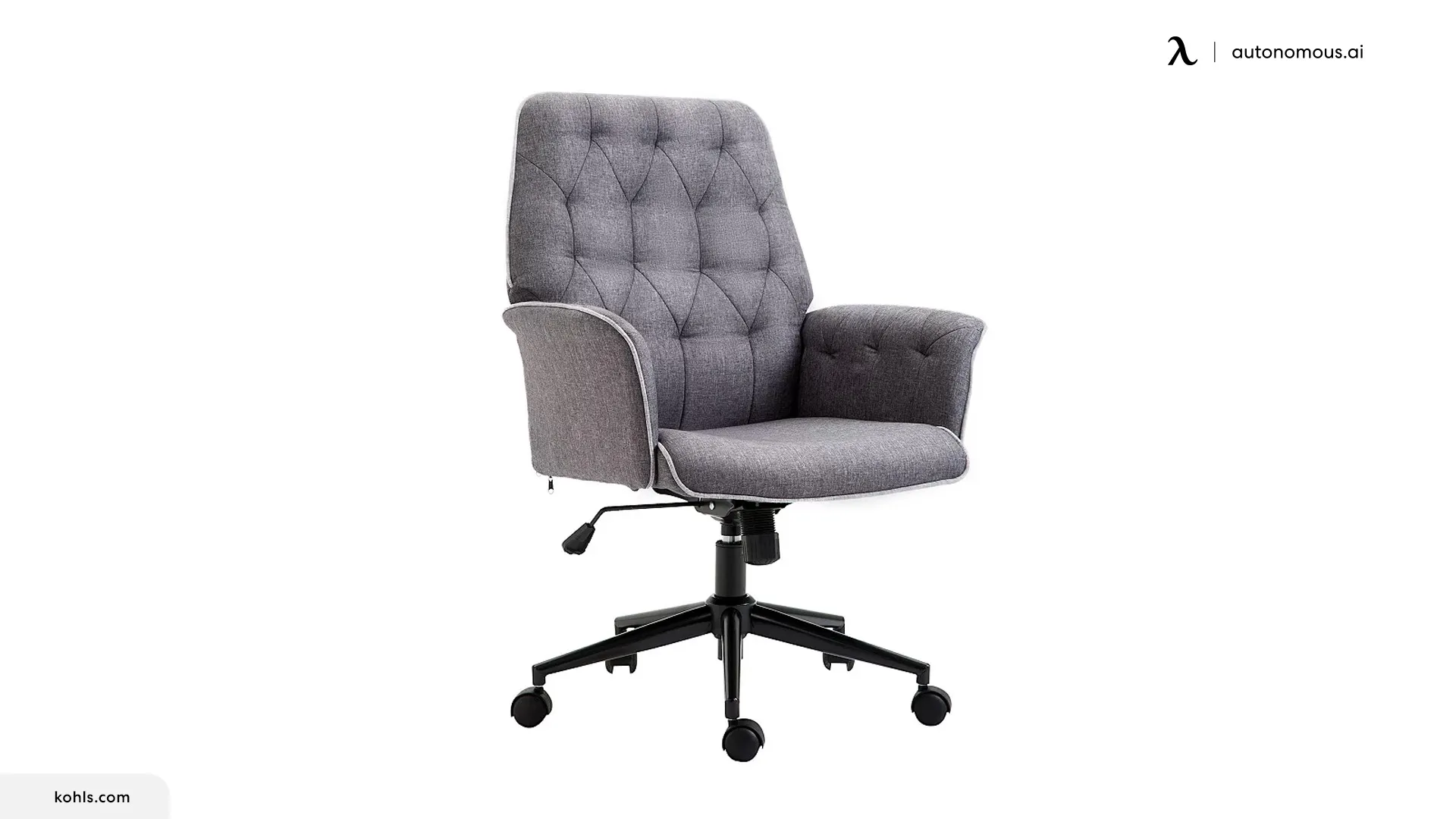 Vinsetto Modern Mid Back Home Office Desk Chair