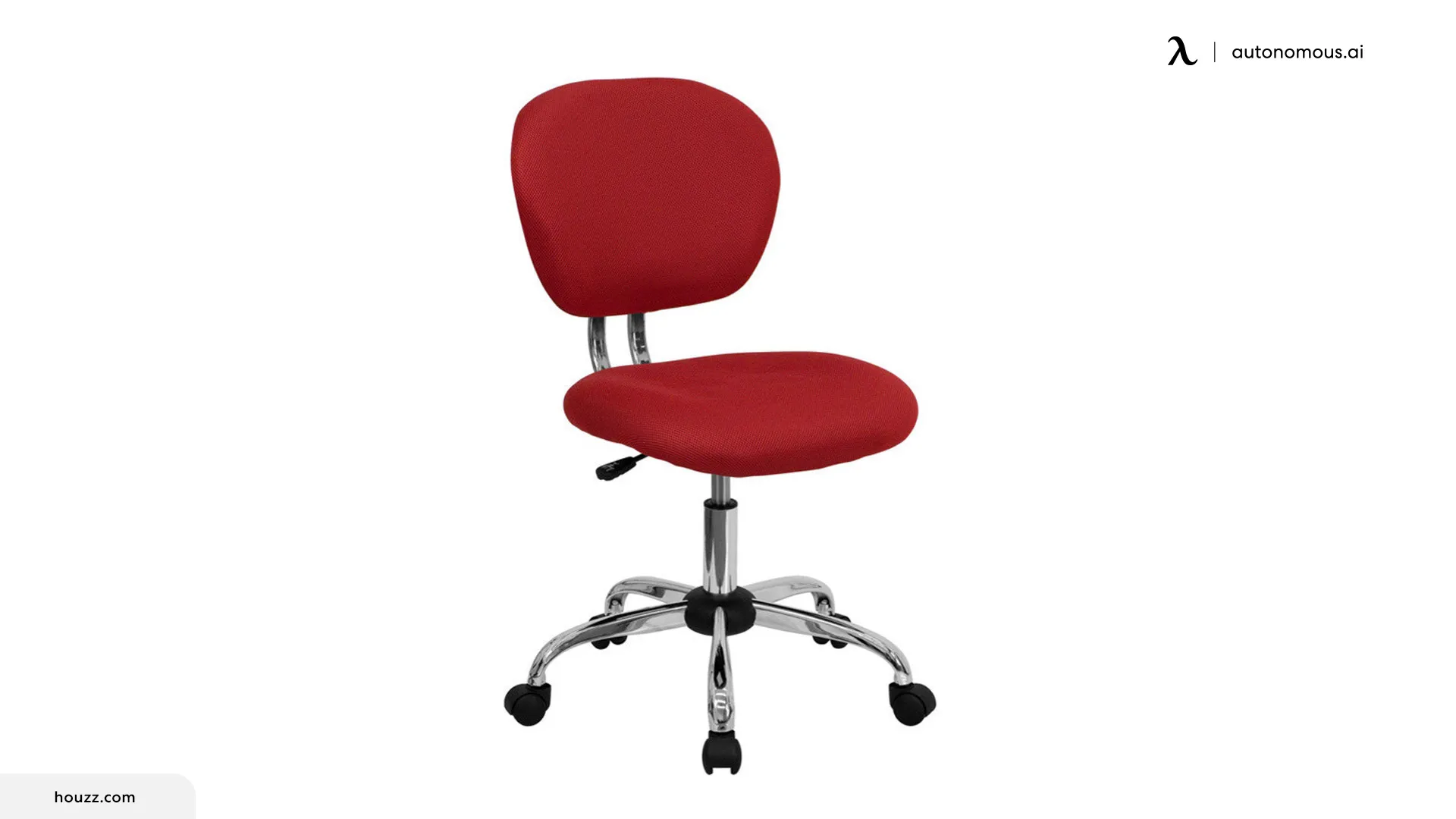Red Mesh Chair H-2376-F-RED-GG