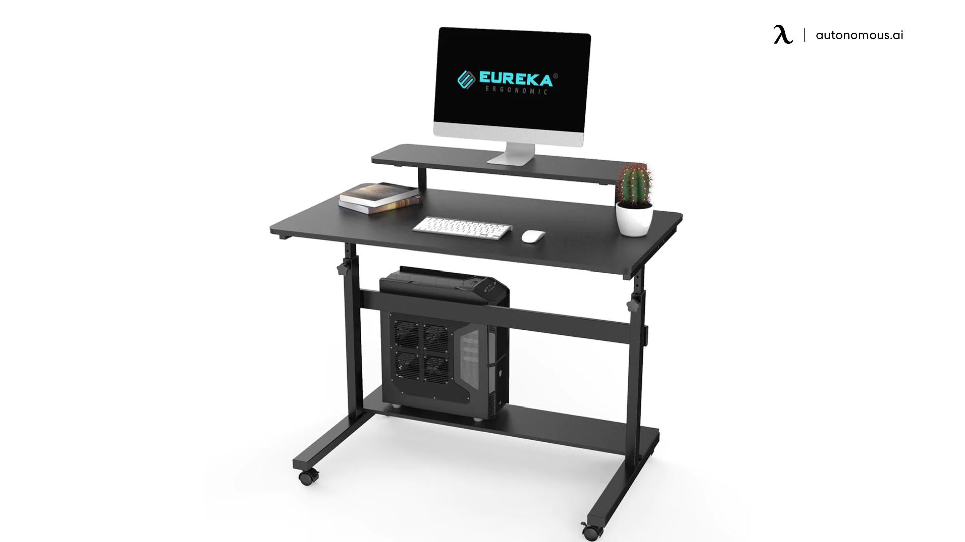Eureka Ergonomic Manual Height Adjustable Desk