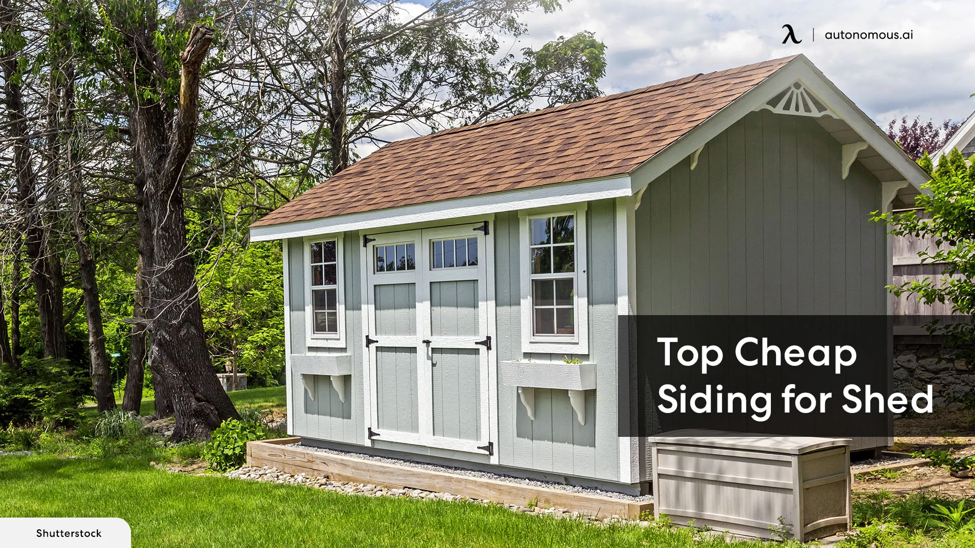 The Best Options for Cheap Siding for Shed
