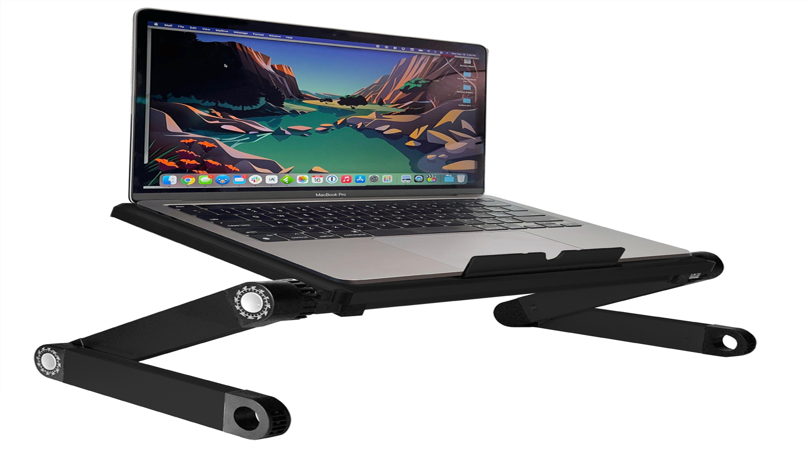 Uncaged Ergonomics WorkEZ Light: Lightweight Laptop Stand