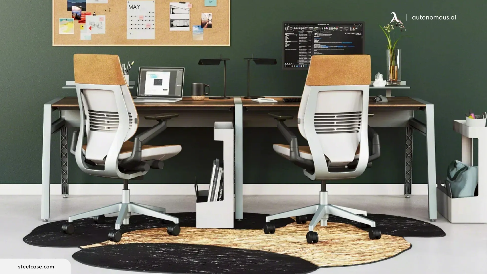 Steelcase Gesture - adjustable office chair with arms