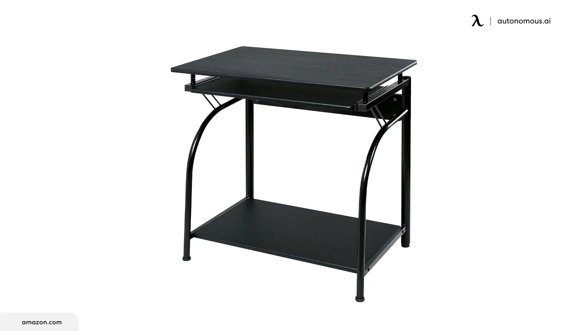 OneSpace Stanton Desk with Pullout Keyboard Tray